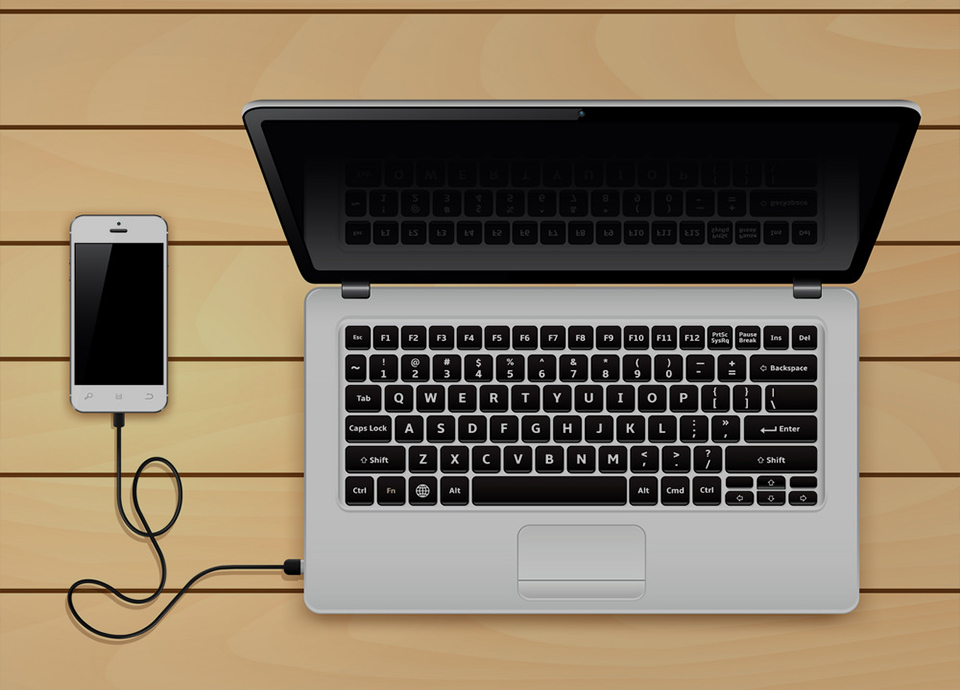 اتصال اینترنت موبایل به لپ تاپ