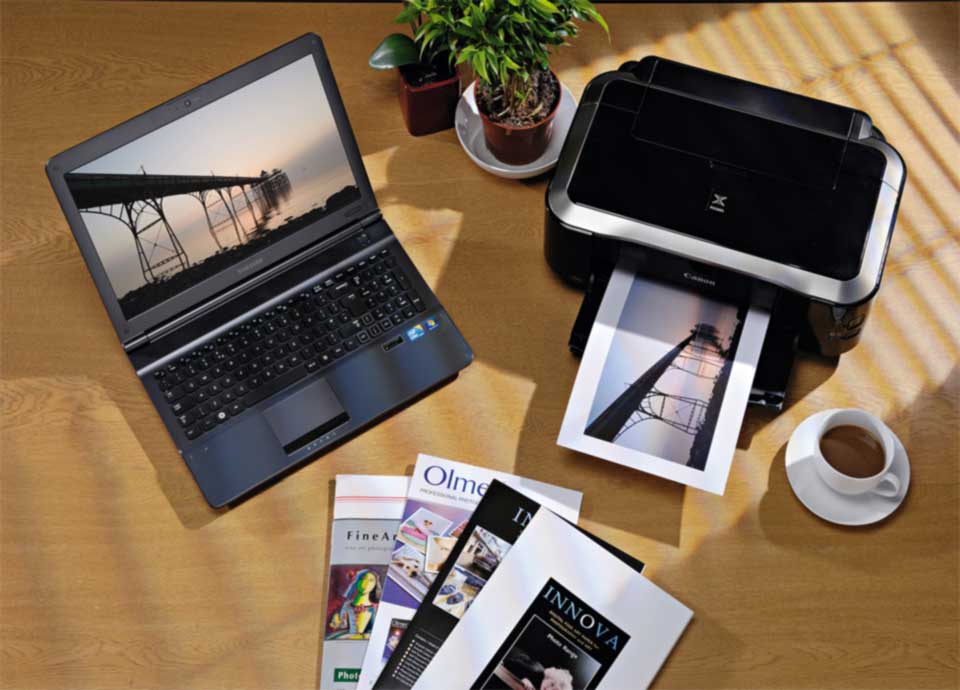 نصب درایور پرینتر های HP
