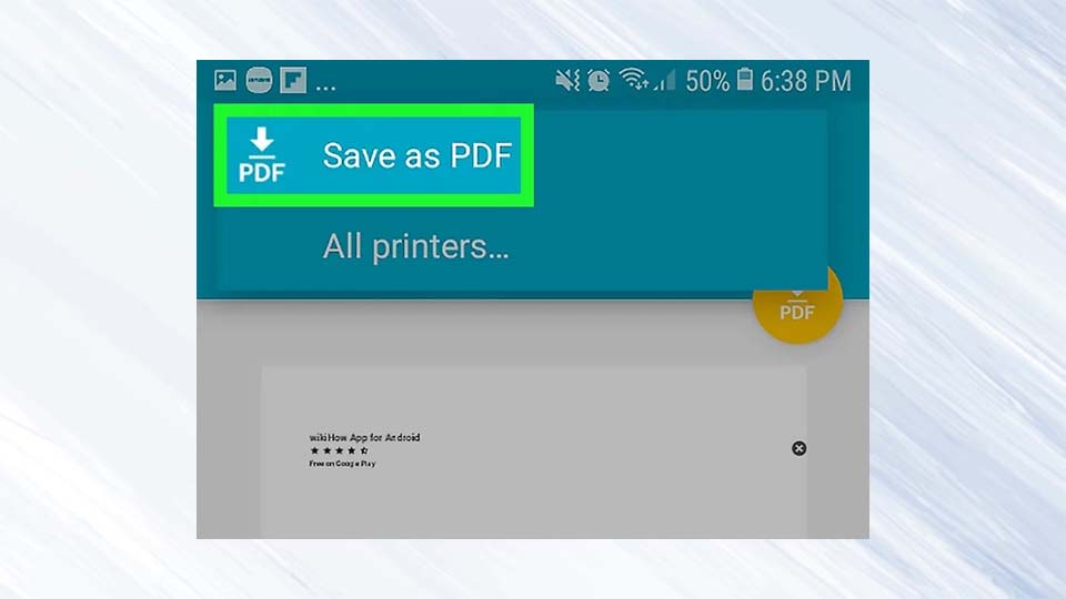 تبدیل صفحه وب به PDF