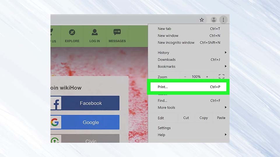 تبدیل صفحه وب به PDF