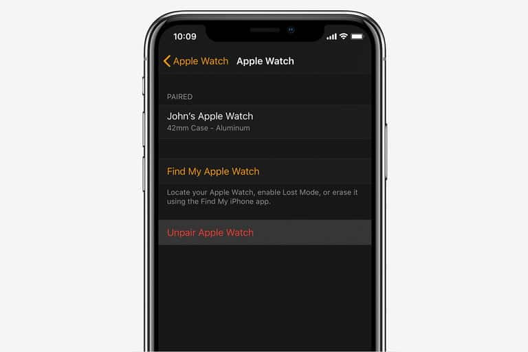 مرحله 3: Apple Watch را جدا کنید