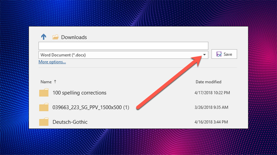 تبدیل ورد به PDF