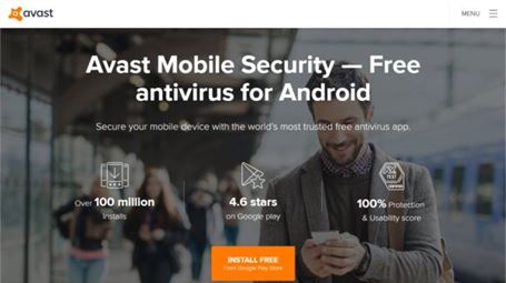 آنتی ویروس Avast Mobile Security