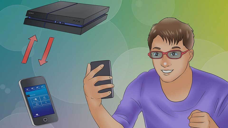 آموزش نحوه اتصال گوشی به پلی استیشن 4