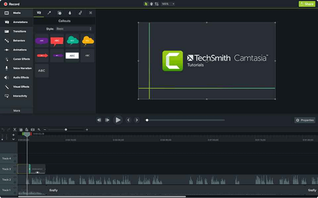  نرم افزار فیلمبرداری از صفحه نمایش کامپیوتر Camtasia