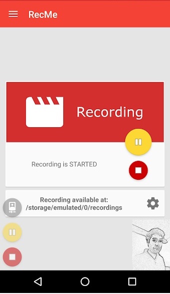 فیلمبرداری از صفحه نمایش اندروید با RecMe