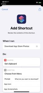 اپلیکیشن add shortcut