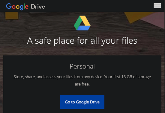 فضای ذخیره سازی ابری Google Drive