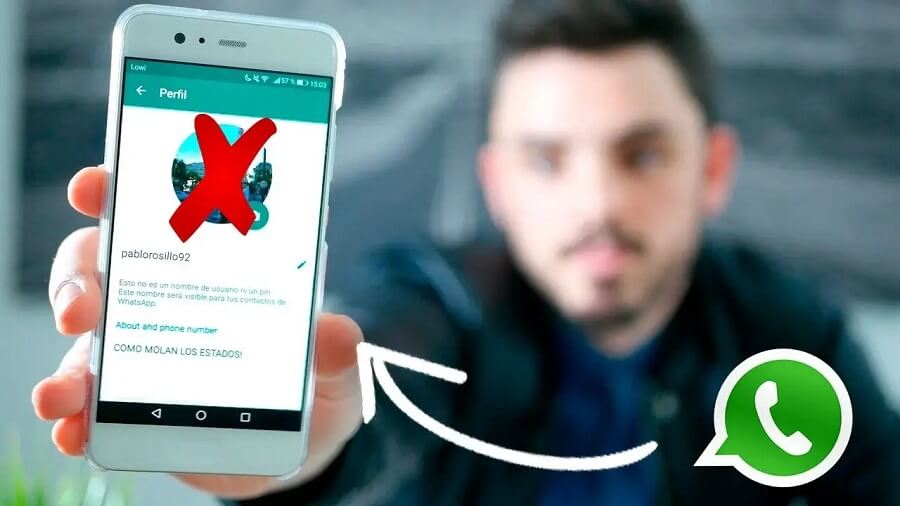 مخفی کردن عکس پروفایل واتساپ