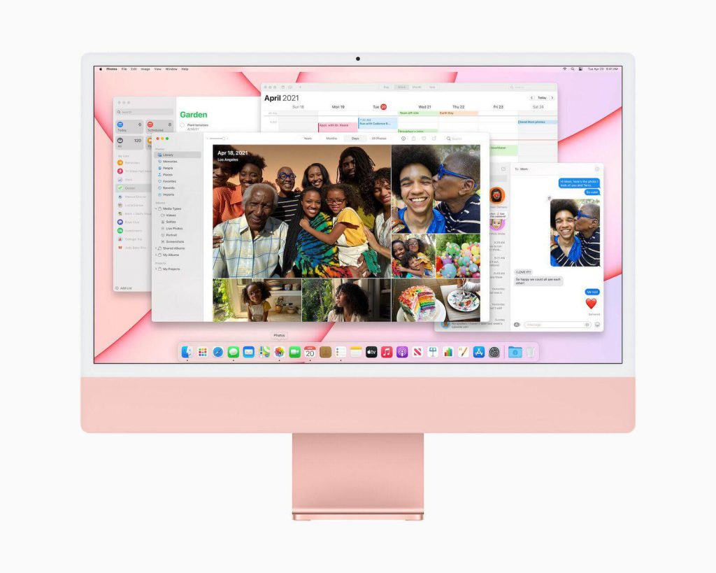 تنوع برنامه های کاربردی iMac 2021